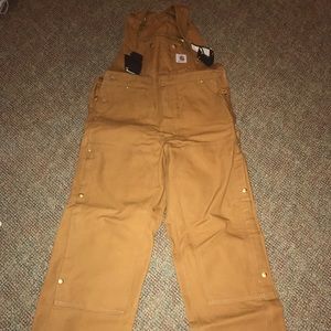 Carhartt Bib Overalls 32x30 NWT